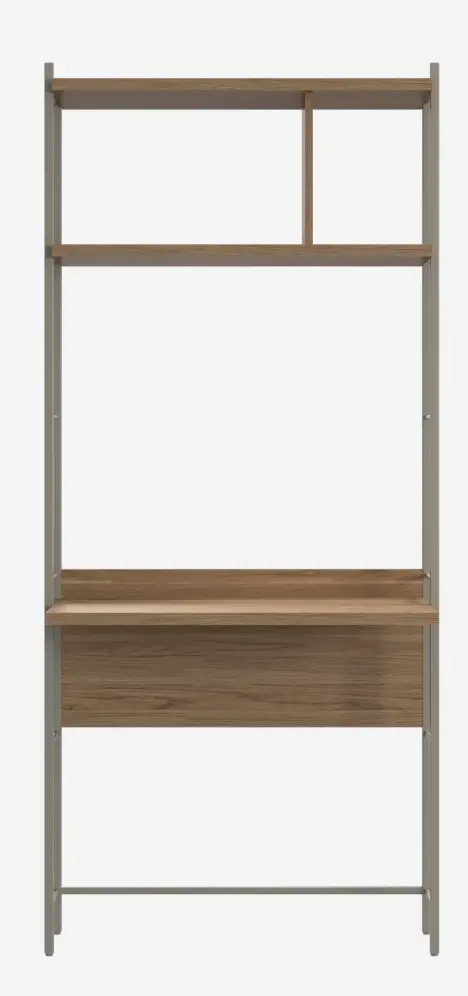 Calgary storage workstation natural oak - 30%